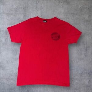 Men’s Red Santa Cruz Logo Shirt Size S